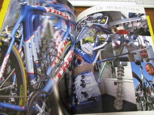 Maillot Jaune Tour de France 1999-2005 photo book Lance Armstrong machine - Picture 2 of 2