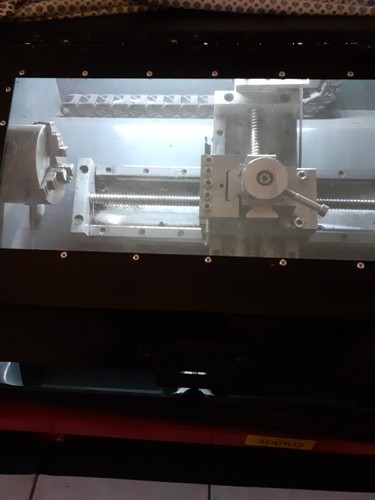 Tornio CNC Desktop CNIKA801 nero opacizzato RAL9005 personalizzato 5/2023 - Foto 5 di 5