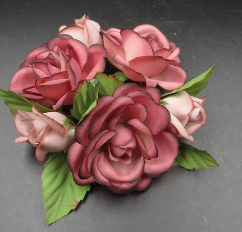 2 x Kerzenring Blütenkranzring Seidenblumen Kunstblumen künstliche Blumen - Bild 2 von 4
