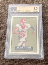 Matthew Stafford 2009 topps magic #77 bgs 9.5