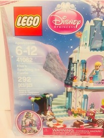 New Disney Frozen Lego Elsa Anna Olaf Elsa&rsquo;s Sparkling Ice Castle 41062