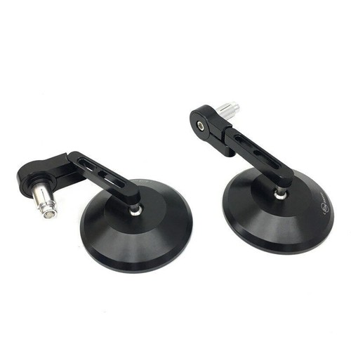 2x Motorrad Blau Glas 7/8'' Lenkerendenspiegel E-geprüft mit 1x Handyhalterung - Bild 9 von 17