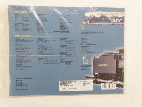 K-Line Toy / Model Trains 2004 First & Second Edition Catalog Magazine Sealed - Picture 3 of 5