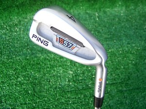 Ping-Golf-S57-4-Iron-Orange-Color-Code-DG-Steel-Stiff-Flex-Shaft-Right-Hand-NEW