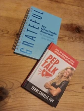Pep Talk Kit Terri Savelle Foy Pep Talk Book & Grateful My Gratitude Journal Lot