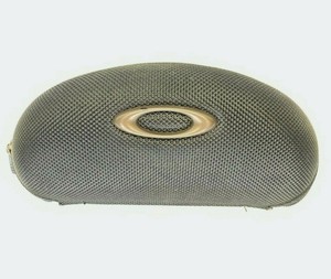 Authentic-Oakley-Black-Zip-Up-Sunglasses-Hard-Case-Free-Shipping