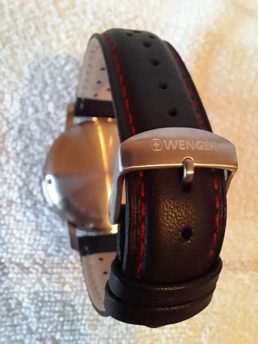 WENGER ROADSTER BLACK NIGHT GENTS SWISS MADE CHRONOGRAPH - Foto 5 di 8