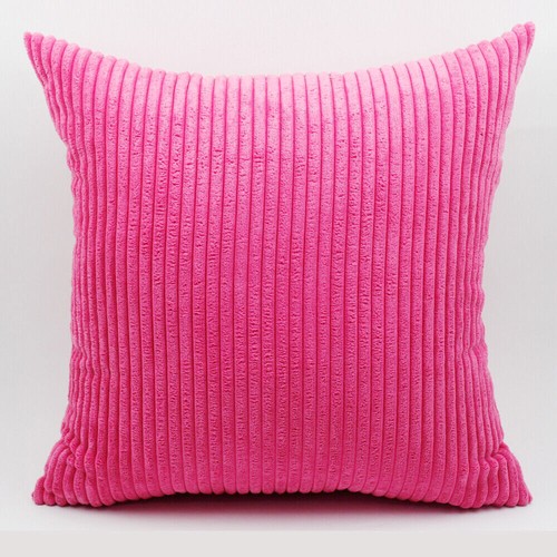 16" 18" 20" 22" 24" 26" 28" Corduroy Cushion Cover Soft Jumbo Cord Pillow Cases  - Picture 20 of 61