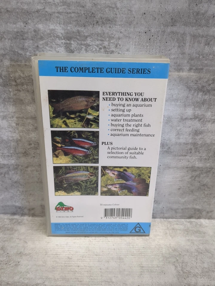 Home Aquarium VHS Movie Video Cassette Tape - Image 2 of 4