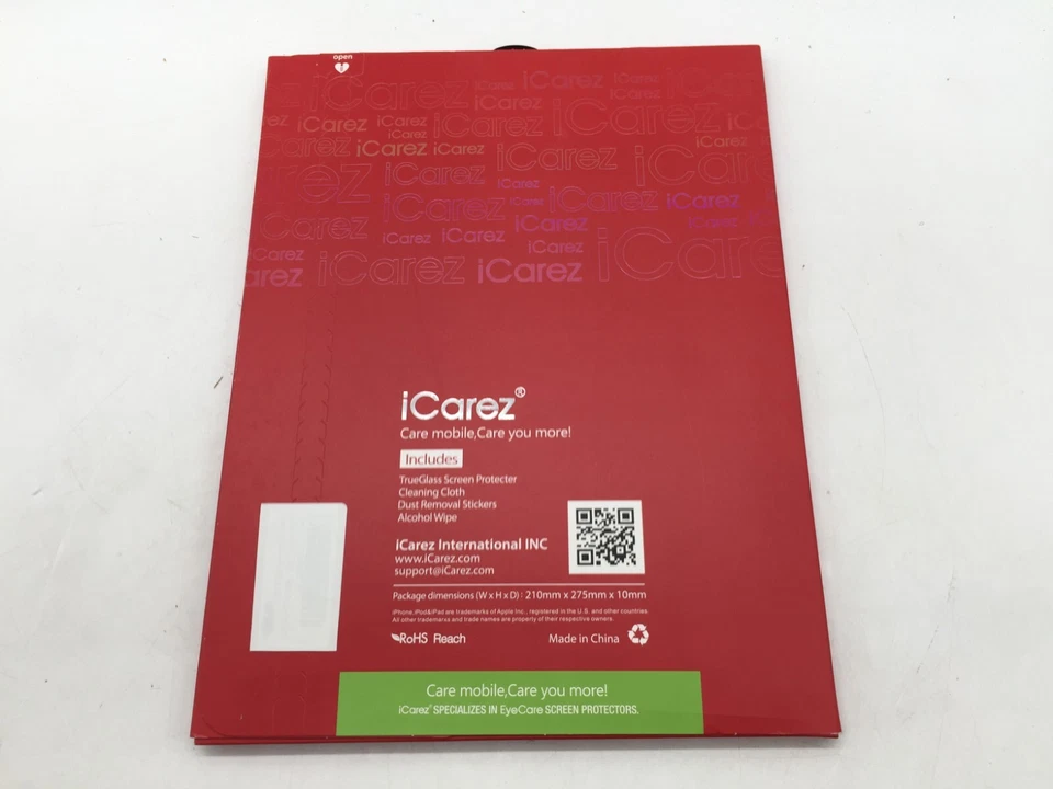 NUEVO Kit de protección de pantalla iCarez True Glass Pro para iPad Air Envío y devolución gratuitos Foto 2 de 2