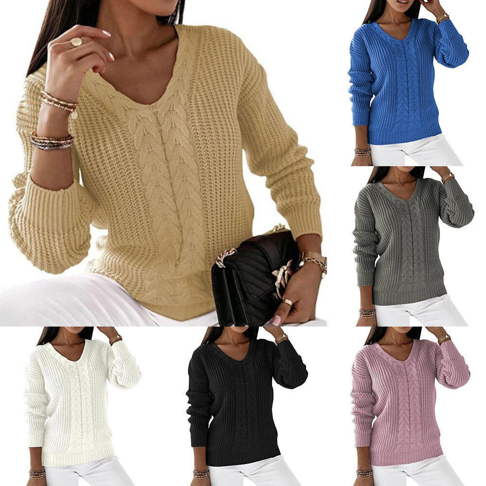Plain sweater best sale women's