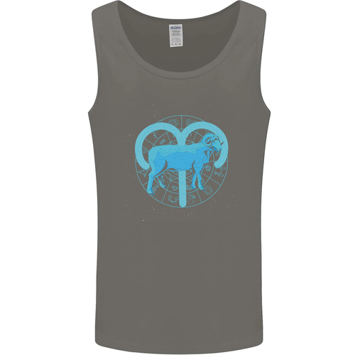 Aries Star Sign Mens Vest Tank Top - Picture 2 of 31