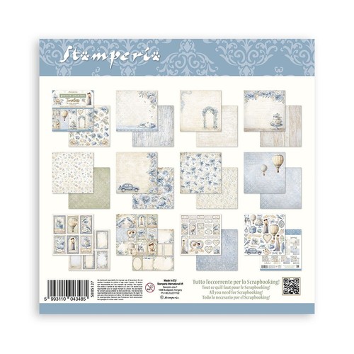 Stamperia TIMELESS - 8" X 8" - DOUBLE SIDED - 10 SHEETS - Picture 14 of 14