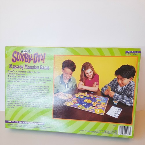 Scooby-Doo Mystery Mansion Juego de mesa NO COMPLETO 1999 hueso faltante, y Score Pad - Imagen 9 de 12