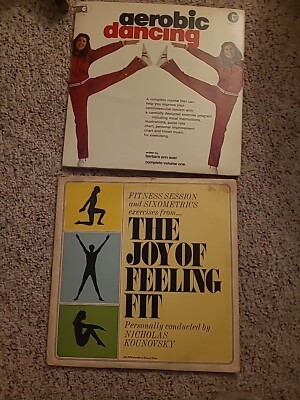 2 Vinyl Lot NICHOLAS KOUNOVSKY the joy of feeling fit 2 LP  1107Vinyl 1971 VG