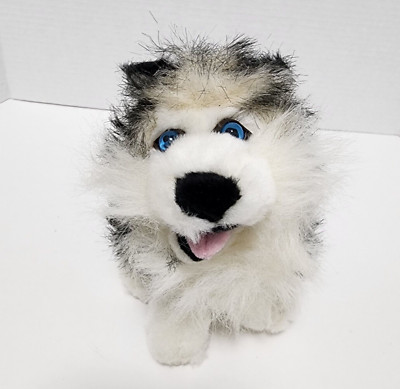 Arctic Gifts Siberian Husky Wolf Dog Plush Stuffed Animal Soft Toy 6''