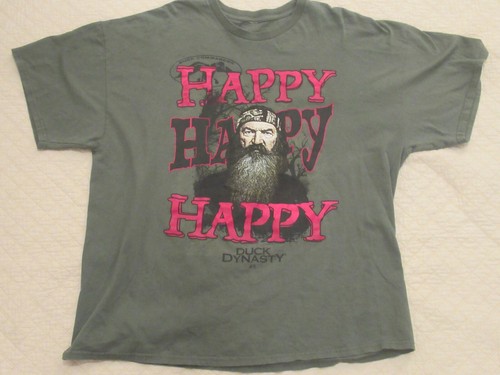 Duck Dynasty Duck Commander Men's Graphic T-Shirt Short Sleeve Green