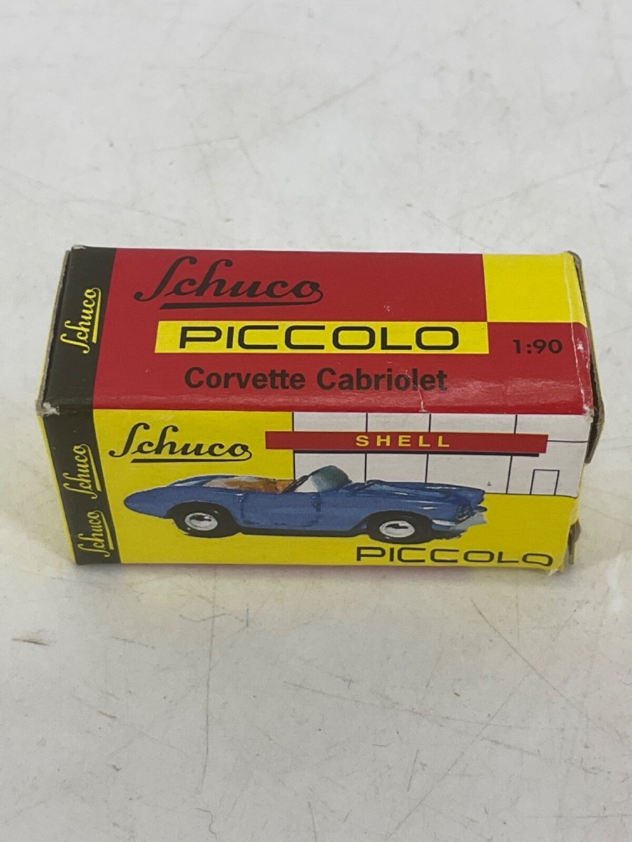 RARE Vintage Schuco Piccolo Chevrolet Corvette Cabriolet RARE Vintage Schuco Piccolo Chevrolet Corvette Cabriolet