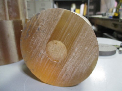 Polyurethan Rundstab fast 3,6" Durchmesser x 3,1" Länge - Bild 5 von 7