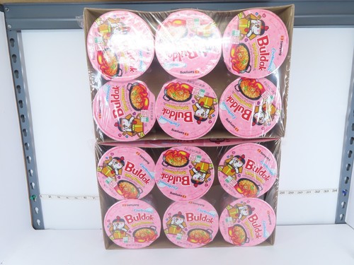 SAMYANG BULDAK CARBONARA SPICY CHICKEN RAMEN (STIR-FRIED NOODLE) 3.7OZ, 12 BOWLS - Picture 5 of 9