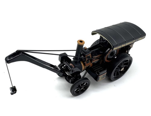 TG 1:76 Fowler B6 Dampfkran Clsssic Vintage Modell Druckguss Metall Auto Neu - Bild 9 von 10