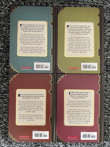 Minecraft The Complete Handbook Collection Box Set Hardcover by Scholastic Inc. - Picture 6 of 10