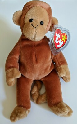 Bongo the Monkey Ty Beanie Baby- 1995 (Retired) | eBay