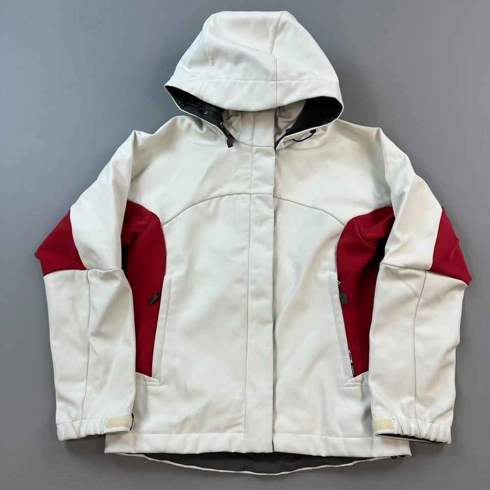 Vintage Salomon Jacket Women’s Small White Red Clima Pro Smart Skin Outdoor Y2K - Image 3 of 4