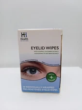 Eye lid Wipes with Vitamin E Cucumber Aloe Oat Bran Extract, 30ct Box