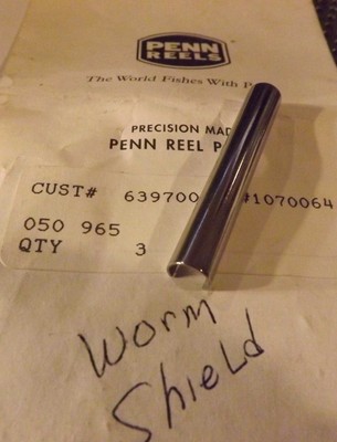 1 New Old Stock PENN International 965 FISHING REEL Worm Shield 50-965