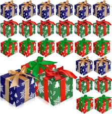 Fulmoon 48 Pcs Christmas Gift Boxes with Lids Small as shown in the picture 
