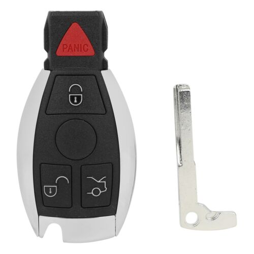 2x For 2006-2015 Mercedes Benz C/E/G/S/R/ML/CL Remote Key Fob Uncut Shell Case - Picture 2 of 5