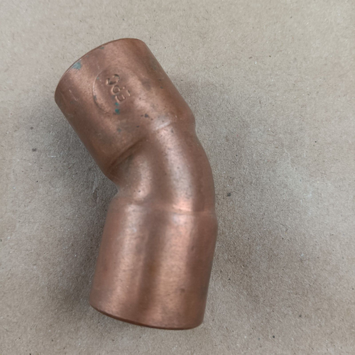 Lot of 9 Copper 3/4” x 3/4” Sweat 45 Degree Elbow - Bild 3 von 5