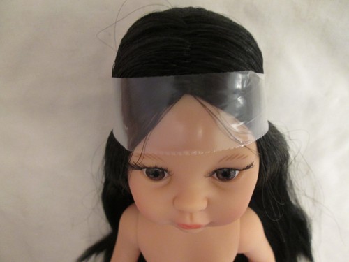 Carola Nude Paola Reina Las Amigas Doll 32cm Vinyl 13" Long Black Hair - Picture 4 of 9