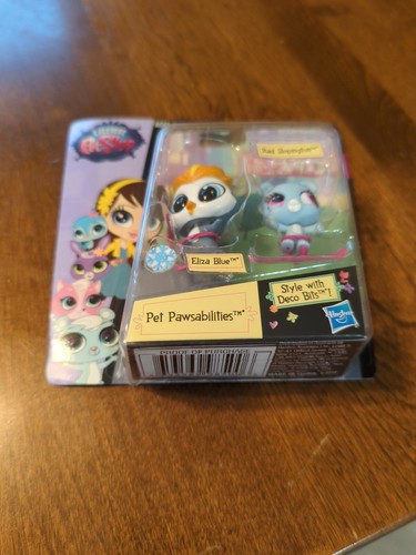 Littlest Pet Shop Pet Pawsabilities Eliza Blue Rad Slopington 2014 Hasbro NIP - Picture 2 of 4