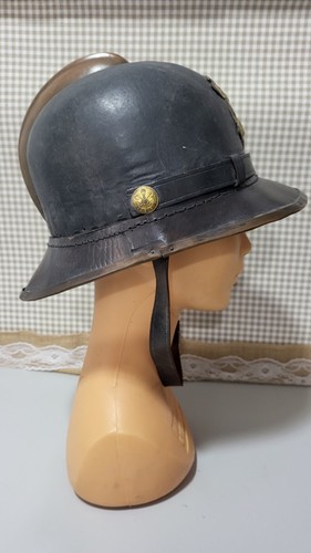 Antique Firefighter Helmet 19th Century - Picture 6 of 12
