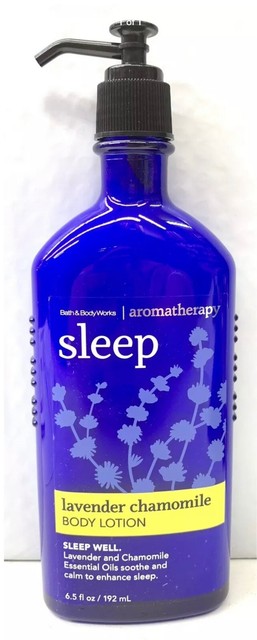 bath & body works sleep lotion