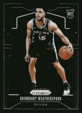 2019 Panini Prizm #285 Quinndary Weatherspoon