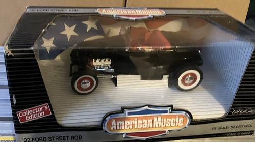 1932 FORD STREET ROD, Die Cast Metal Built Car Toy, SCALE 1/18, VINTAGE RARE - Picture 8 of 8