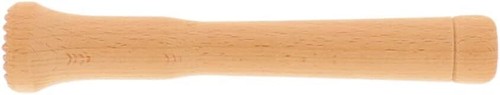 Mortero de cóctel Hofmeister madera de haya 22 cm barro mortero - Imagen 6 de 8
