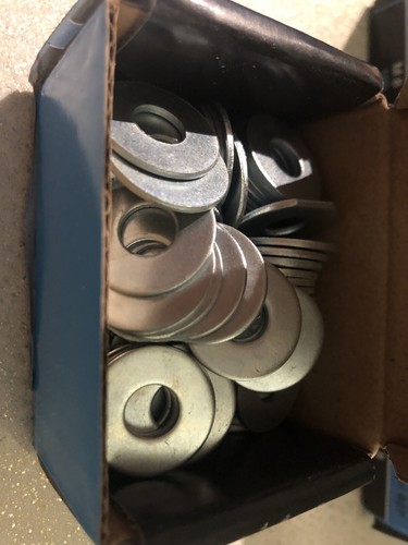 3 x Akeman Form C Washer BZP M8 100 per box (so 300)  8FCWZX  - Picture 5 of 5