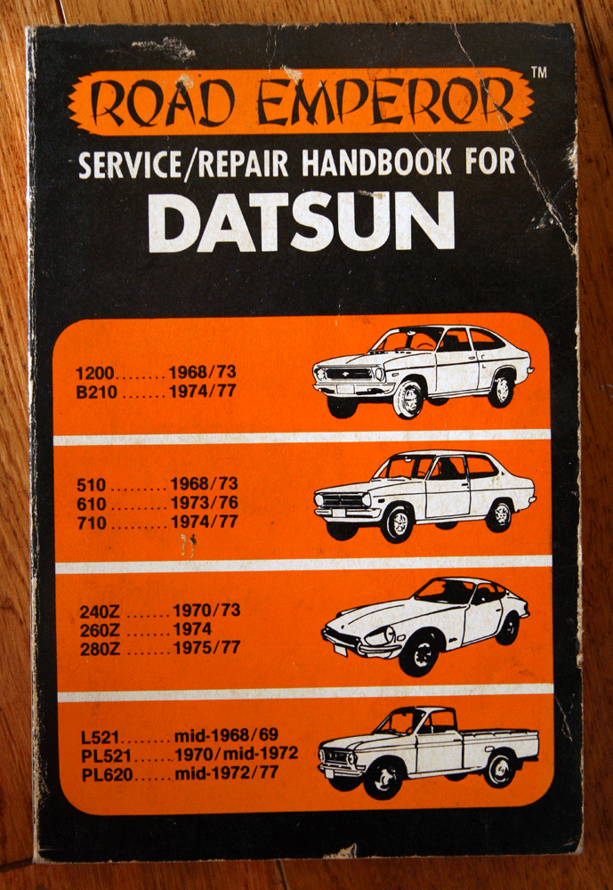 Road Emperor Service Baltimore Mall Repair Handbook Auto for Ranking TOP13 Manual 1977 DATSUN