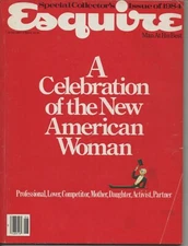 Esquire Magazine Celebration Of The New American Woman June 1984 Collectors Edit