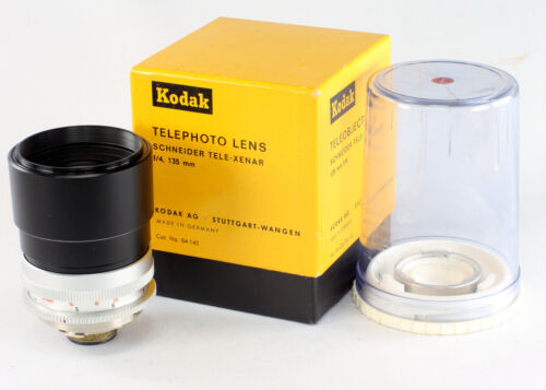 Kodak Retina Reflex Schneider Tele Xenar Lens 4/135 mm, in original box & bubble - Picture 1 of 4