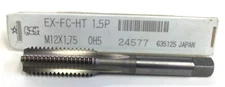 OSG BOTTOM TAP 24577, EX-FC-HT 1.5P, M12X1.75 OH5, HSSE APPROX 3 1/4" OAL