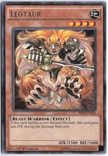 Yugioh - Leotaur BP03-EN102 1st Edition - Battle Pack 3: Monster League
