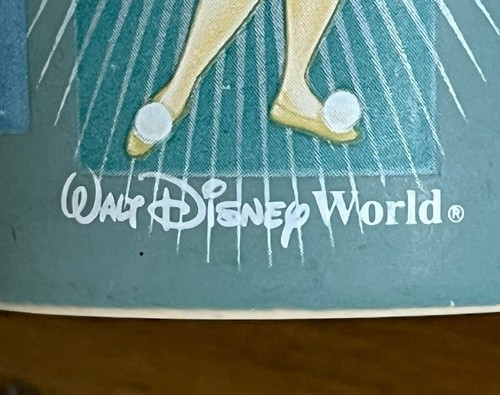 Tink Mug Disney Parks Tinkerbell Coffee Cup Green Teal Stoneware 5 Poses 12oz - Picture 19 of 19