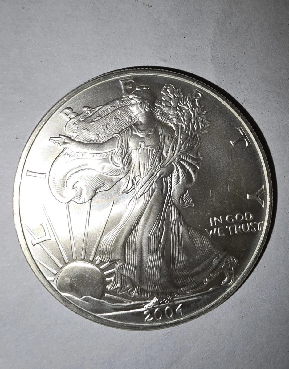 American Eagle Uncertified 2004 Silver Bullion Coins for sale | eBay