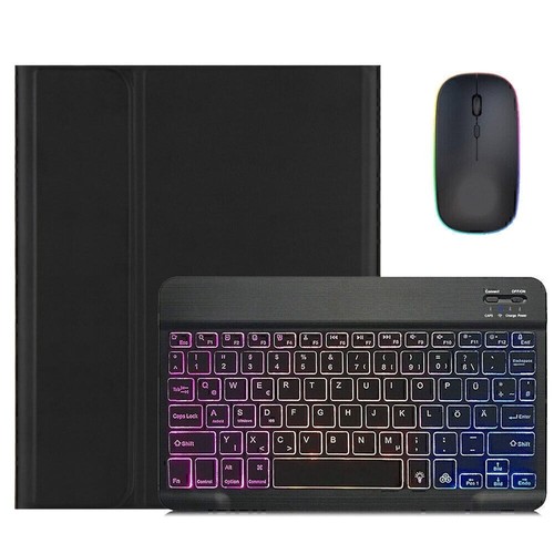QWERTZ Tastatur mit Schutz Hülle für Samsung Galaxy Tab S10 Lite 10.9 Zoll 2025 - Bild 43 von 142