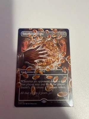 Smothering Tithe (Borderless) Commander Masters Regular